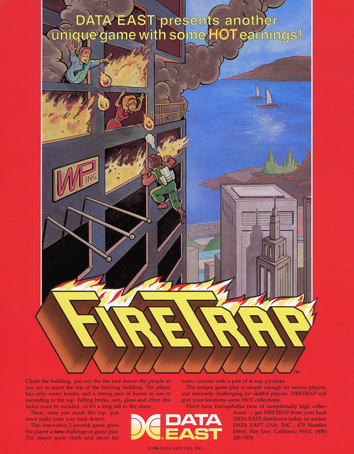 Fire Trap (Japan) Game Cover